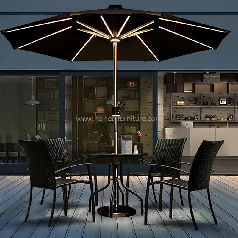 Smart LED günəş soyutma və istilik yüngül parazol